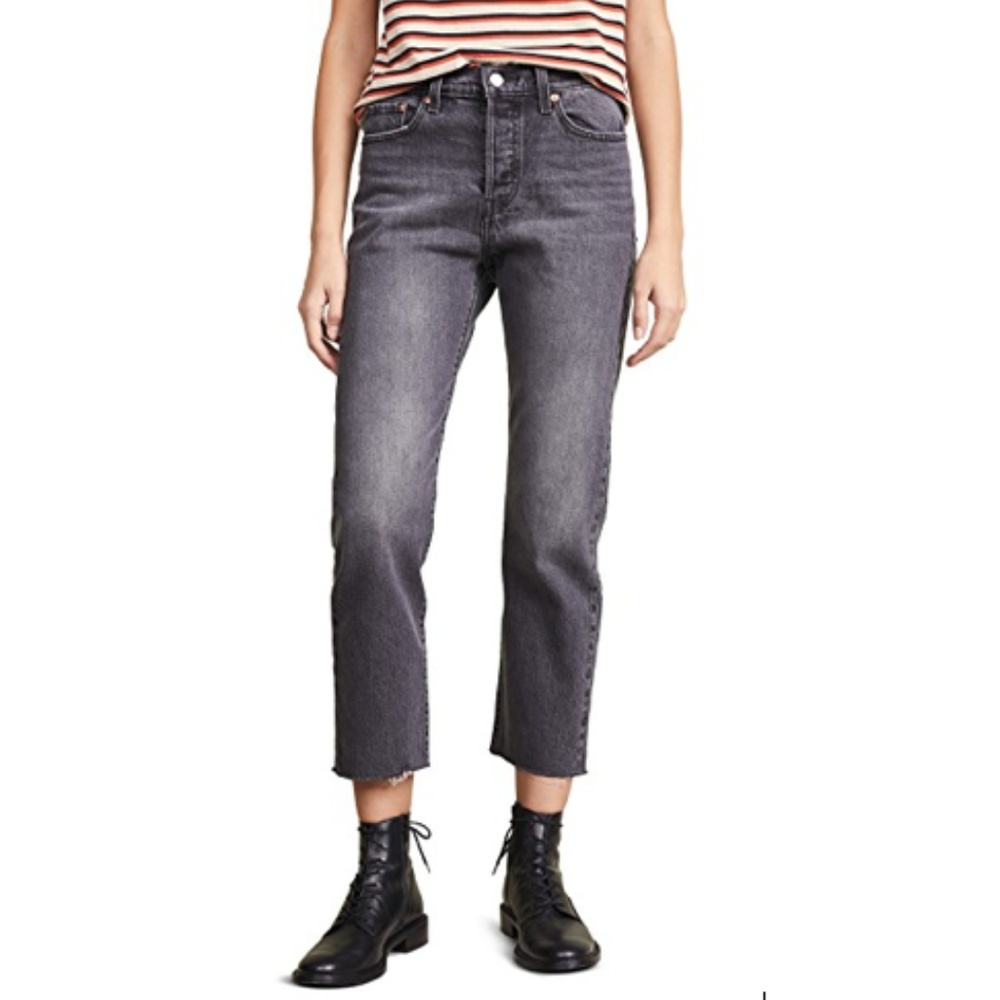 Levi's Wedgie Straight Raw Hem